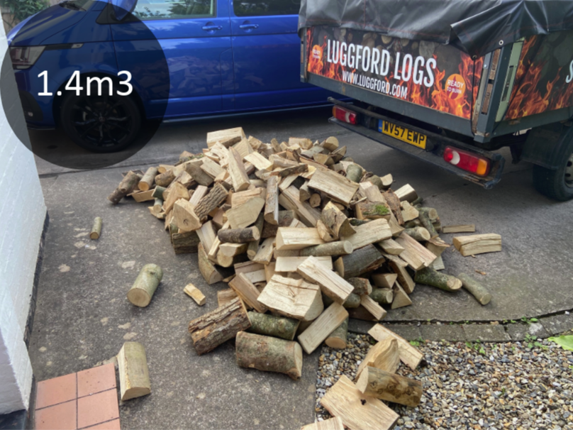 Hardwood Logs Locally Delivered