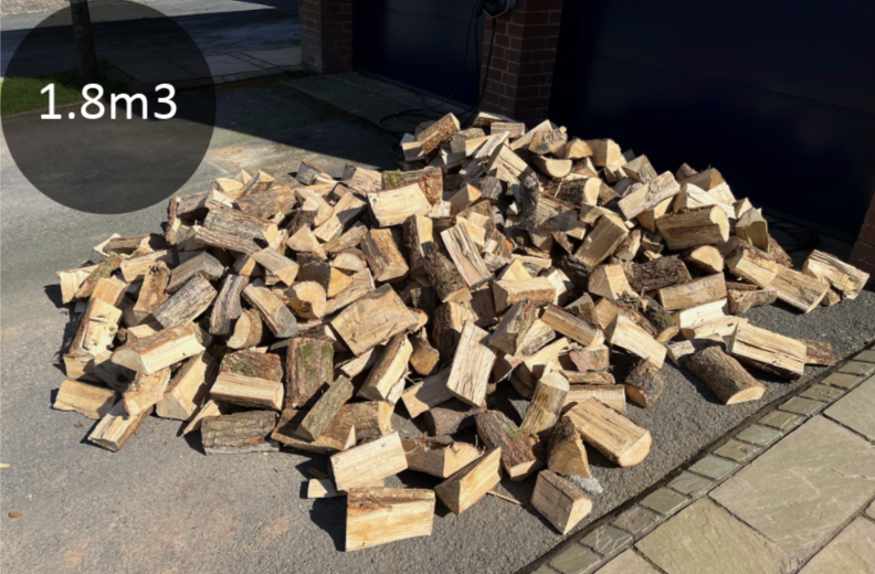 Hardwood Logs Locally Delivered
