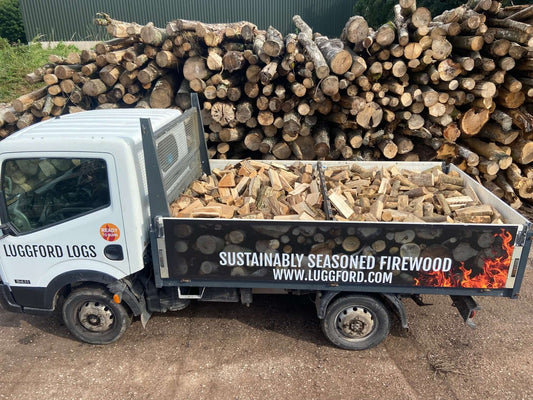 Freshly Cut Unseasoned Firewood Delivered